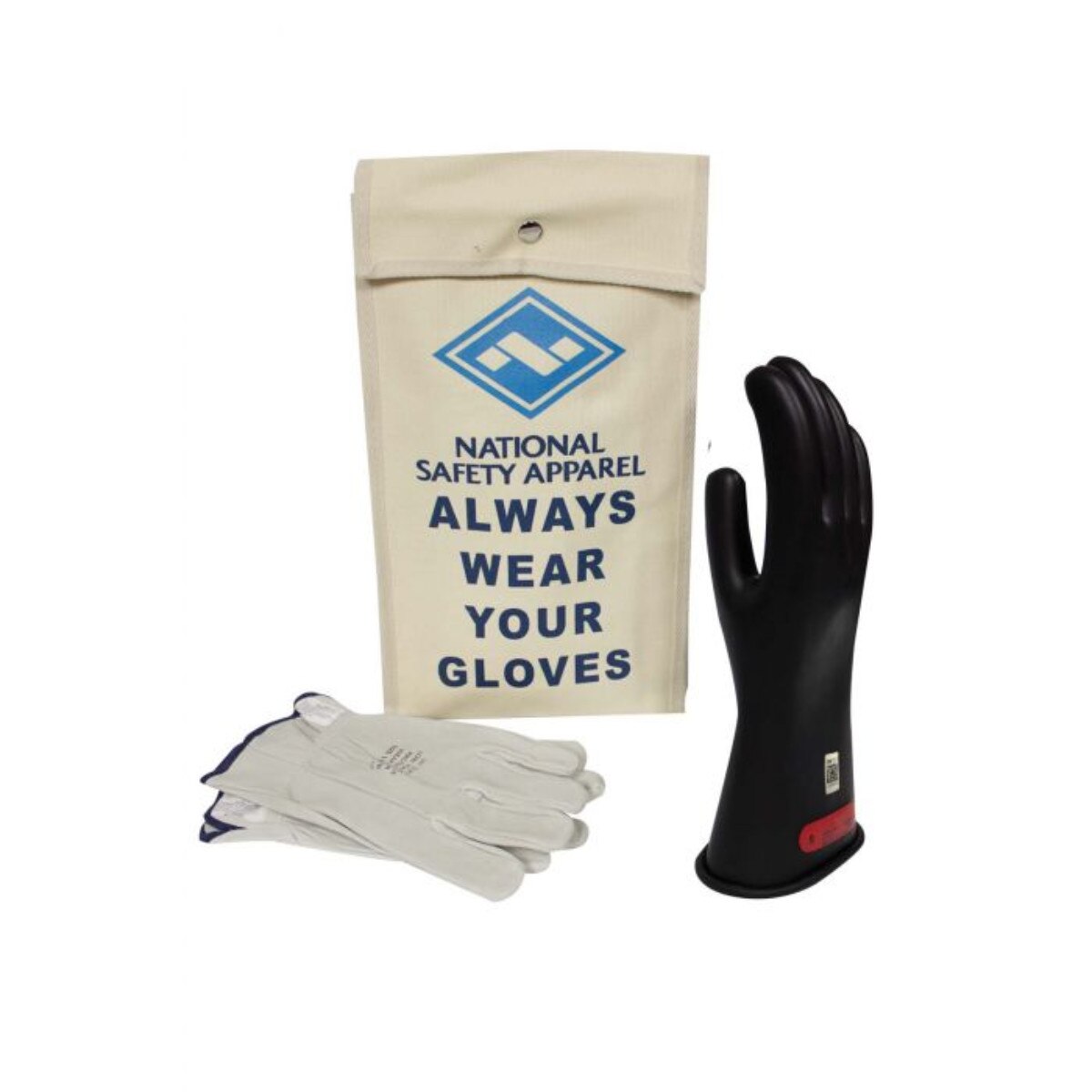 Glove Kit, 11inch Class 0 Rubber Voltage Gloves